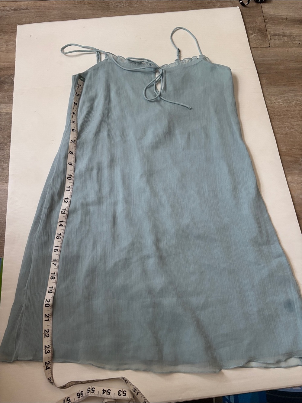Abercrombie & Fitch Pale Blue Slip Dress